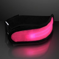 Blank Light Up Pink LED Armbands for Night Safety